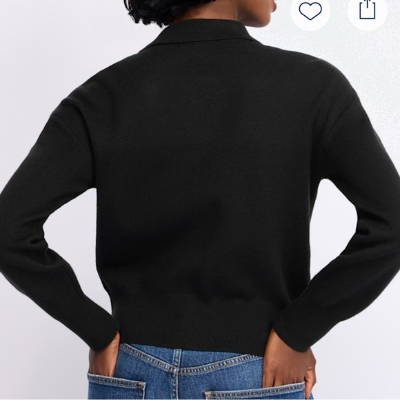 RD Style Black Zip-Up Jacket - Picture 2 of 2